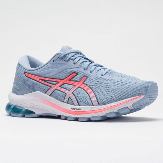 Soft Sky / Blazing Coral Orthofeet ASICS GT-1000 10 Women's Running Shoes | GLYOV2891