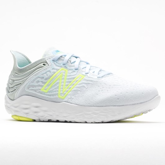 Star Glo / Bleached Lime Glo Orthofeet New Balance Fresh Foam Beacon v3 Women's Running Shoes | PZFEO2437