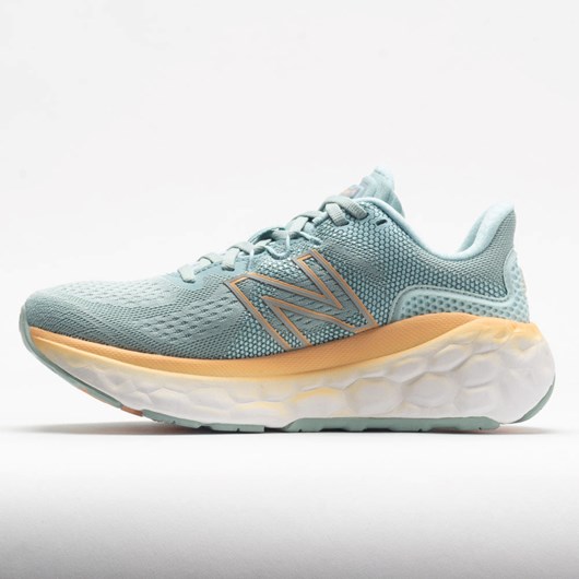 Storm Blue / Light Mango Orthofeet New Balance Fresh Foam More v3 Women's Running Shoes | MACRS6149