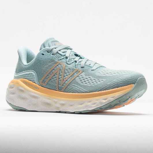 Storm Blue / Light Mango Orthofeet New Balance Fresh Foam More v3 Women's Running Shoes | MACRS6149