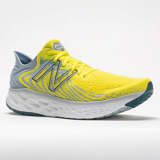 Sulphur Yellow / Light Slate Orthofeet New Balance Fresh Foam 1080v11 Men's Running Shoes | PRIQU2698