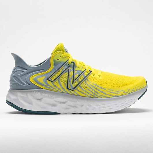 Sulphur Yellow / Light Slate Orthofeet New Balance Fresh Foam 1080v11 Men\'s Running Shoes | PRIQU2698