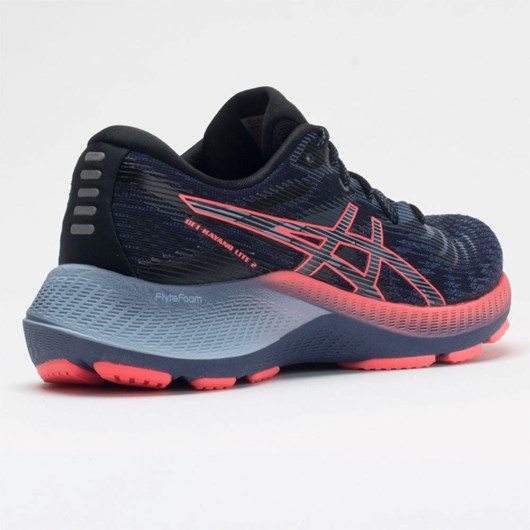 Thunder Blue / Blazing Coral Orthofeet ASICS GEL-Kayano Lite 2 Women's Running Shoes | QEVAP6475