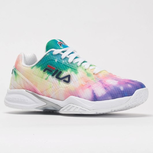 Tie-Dye Print Orthofeet Fila Axilus 2 Energized Women's Tennis Shoes | VDROH7859