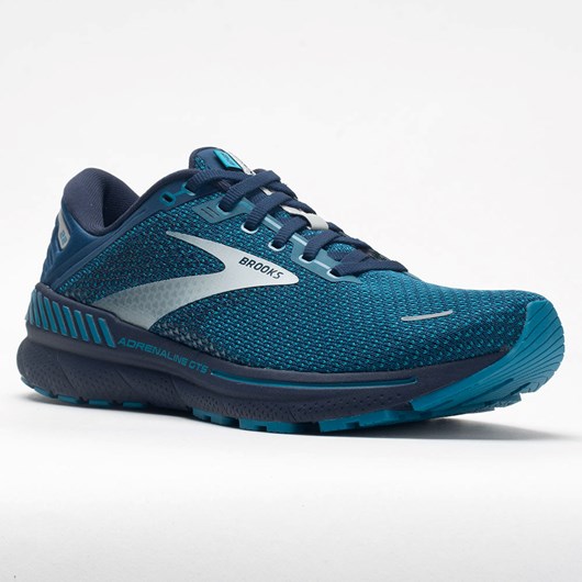 Titan / Teal / Grey Orthofeet Brooks Adrenaline GTS 22 Men's Running Shoes | ADYIT1840