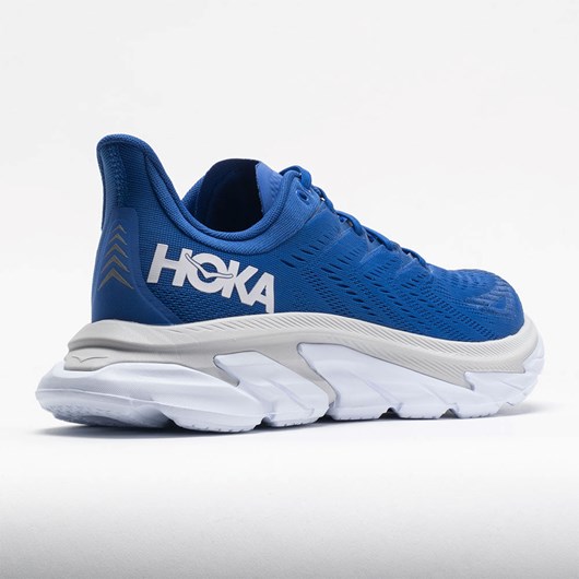 Turkish Sea / White Orthofeet HOKA Clifton Edge Men's Running Shoes | KOXHR3942