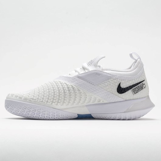 White / Black / Grey Fog Orthofeet Nike React Vapor NXT Men's Tennis Shoes | VNKMY4197