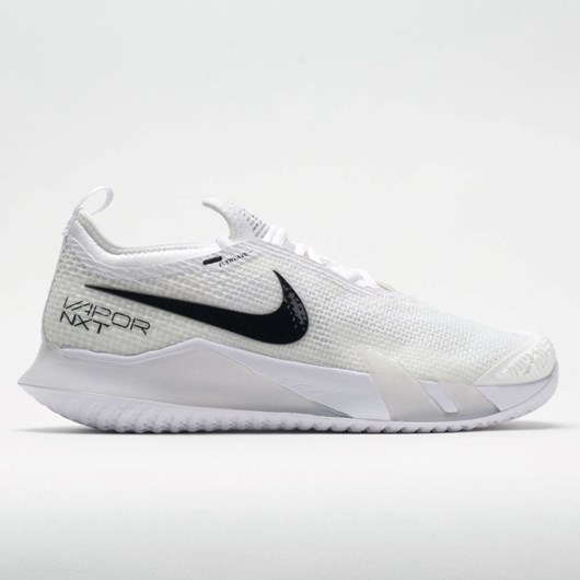 White / Black / Grey Fog Orthofeet Nike React Vapor NXT Men\'s Tennis Shoes | VNKMY4197