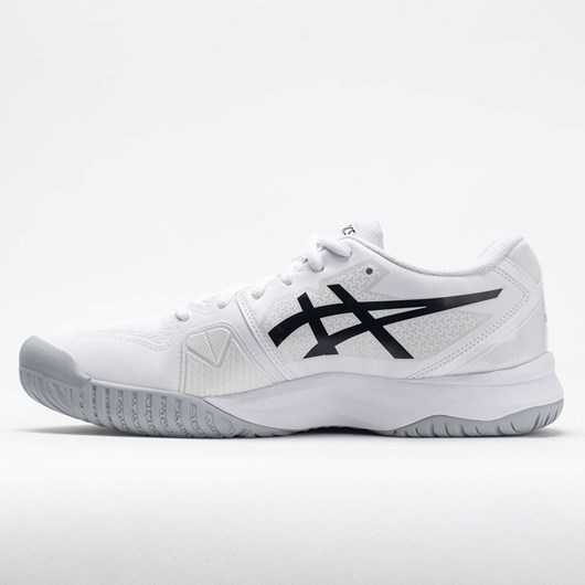 White / Black Orthofeet ASICS GEL-Challenger 13 Men's Tennis Shoes | QLTWC8641