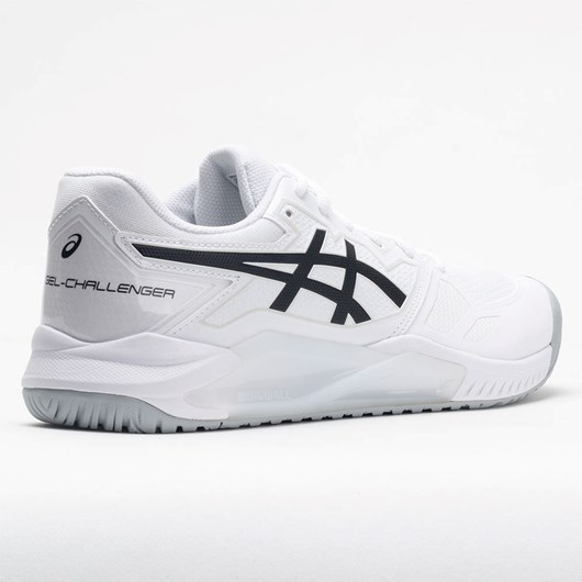 White / Black Orthofeet ASICS GEL-Challenger 13 Men's Tennis Shoes | QLTWC8641