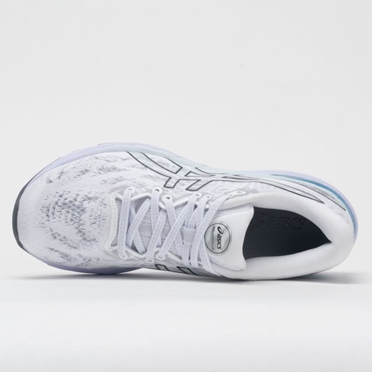 White / Black Orthofeet ASICS GEL-Cumulus 23 Women's Running Shoes | VEXBW9253