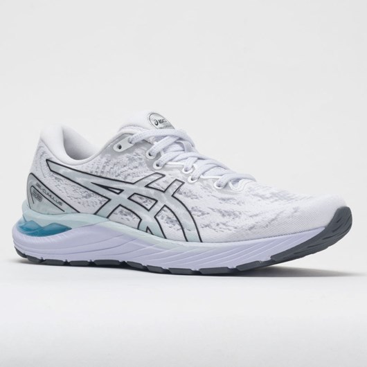 White / Black Orthofeet ASICS GEL-Cumulus 23 Women's Running Shoes | VEXBW9253