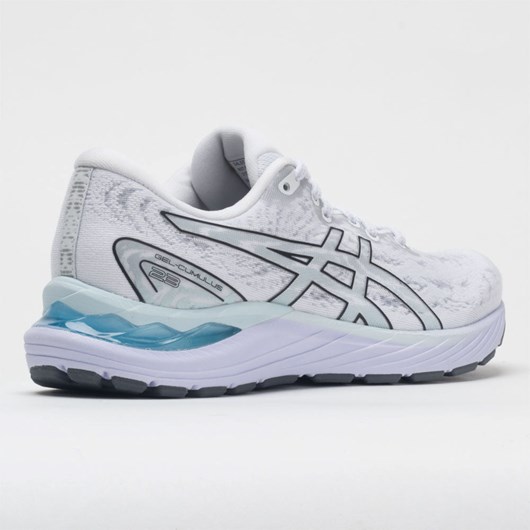 White / Black Orthofeet ASICS GEL-Cumulus 23 Women's Running Shoes | VEXBW9253