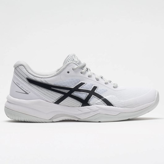 White / Black Orthofeet ASICS GEL-Game 8 Men\'s Tennis Shoes | DMFPS7915