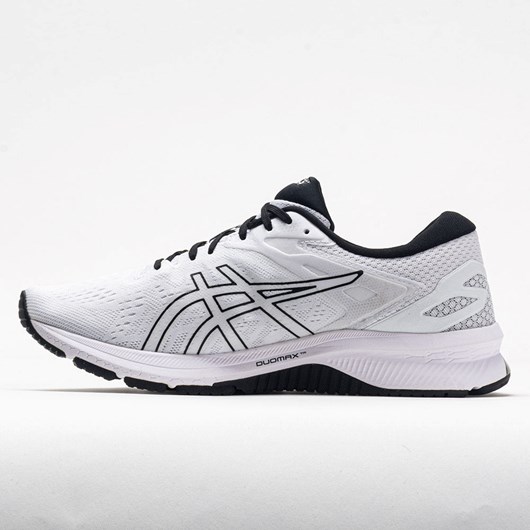 White / Black Orthofeet ASICS GT-1000 10 Men's Running Shoes | SPAJL7561