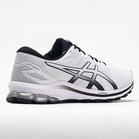 White / Black Orthofeet ASICS GT-1000 10 Men's Running Shoes | SPAJL7561