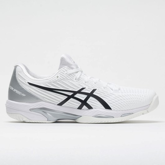 White / Black Orthofeet ASICS Solution Speed FF 2 Men\'s Tennis Shoes | WVLMN4509