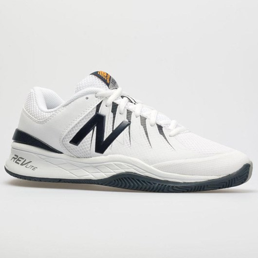 White / Black Orthofeet New Balance 1006 Men's Tennis Shoes | TBSAV2837