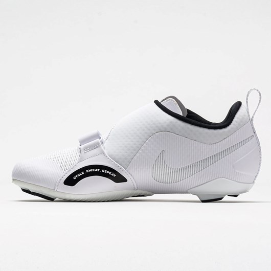 White / Black Orthofeet Nike SuperRep Cycle Women's Training Shoes | YUSZL6347