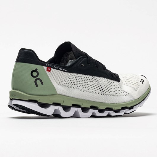 White / Black Orthofeet On Cloudboom Men's Running Shoes | NWYSP0863