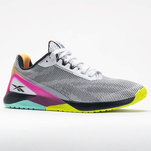 White / Black / Pursuit Pink Orthofeet Reebok Nano X1 Grit Women's Training Shoes | EHVIG5942