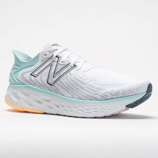 White / Blue Chill Orthofeet New Balance Fresh Foam 1080v11 Women's Running Shoes | CMPOF2056