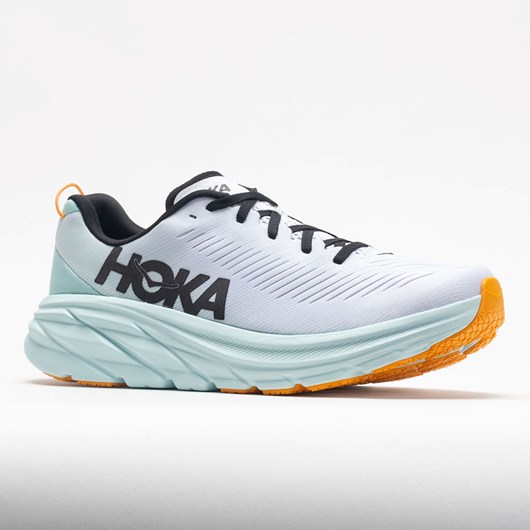 White / Blue Glass Orthofeet HOKA Rincon 3 Men's Running Shoes | PTSLF4386