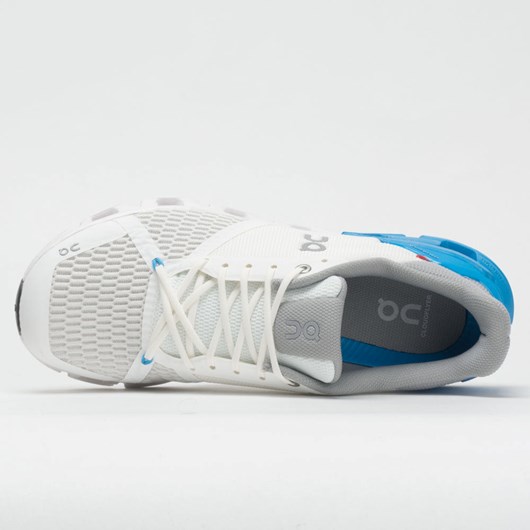 White / Blue Orthofeet On Cloudflyer Men's Running Shoes | SEJGL1650