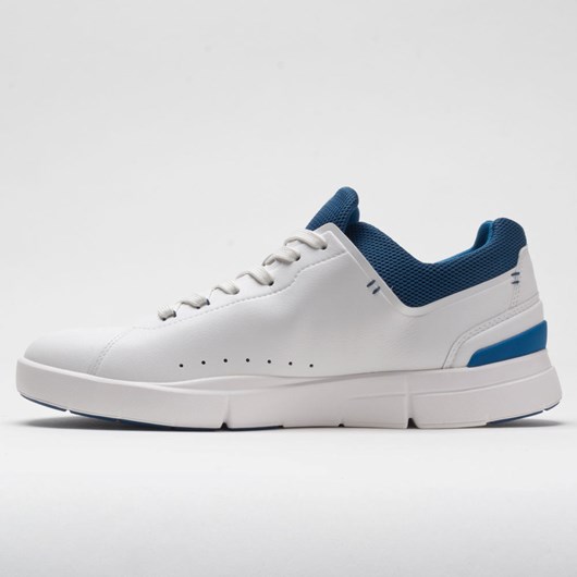 White / Cobalt Orthofeet On The Roger Advantage Men's Lifestyle Sneakers | RHIMU4691