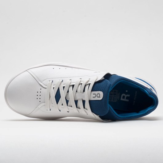 White / Cobalt Orthofeet On The Roger Advantage Men's Lifestyle Sneakers | RHIMU4691