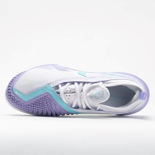 White / Copa / Purple Pulse / Volt Orthofeet Nike React Vapor NXT Women's Tennis Shoes | PFNAL2408