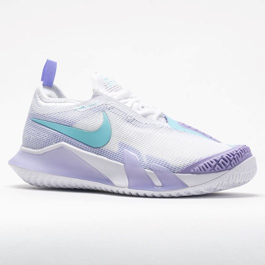 White / Copa / Purple Pulse / Volt Orthofeet Nike React Vapor NXT Women's Tennis Shoes | PFNAL2408