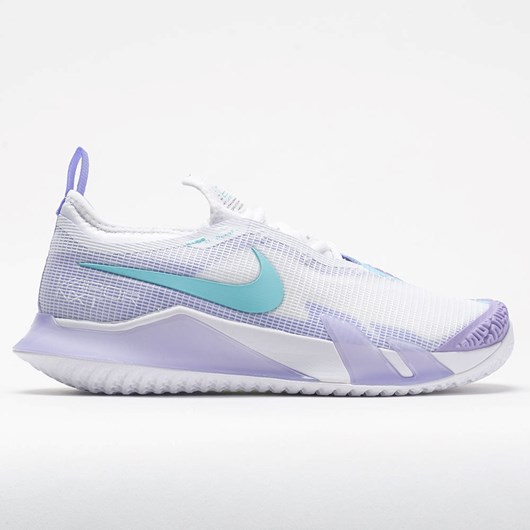 White / Copa / Purple Pulse / Volt Orthofeet Nike React Vapor NXT Women\'s Tennis Shoes | PFNAL2408