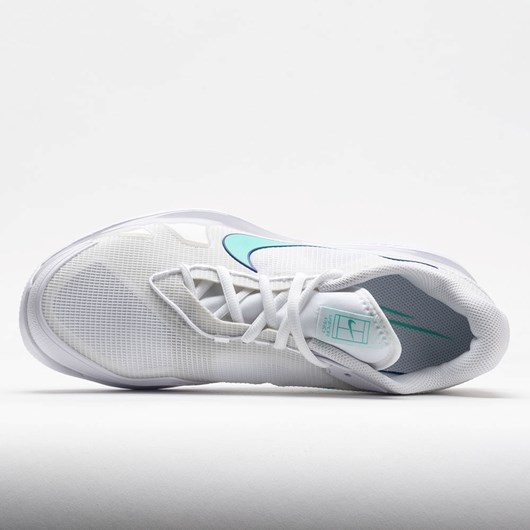 White / Dynamic Turquoise Orthofeet Nike Air Zoom Vapor Pro Men's Tennis Shoes | JSZFP2845