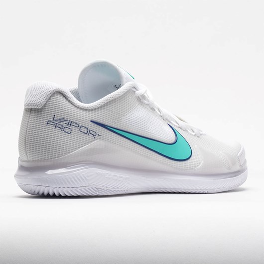 White / Dynamic Turquoise Orthofeet Nike Air Zoom Vapor Pro Men's Tennis Shoes | JSZFP2845