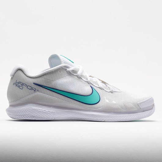 White / Dynamic Turquoise Orthofeet Nike Air Zoom Vapor Pro Men\'s Tennis Shoes | JSZFP2845