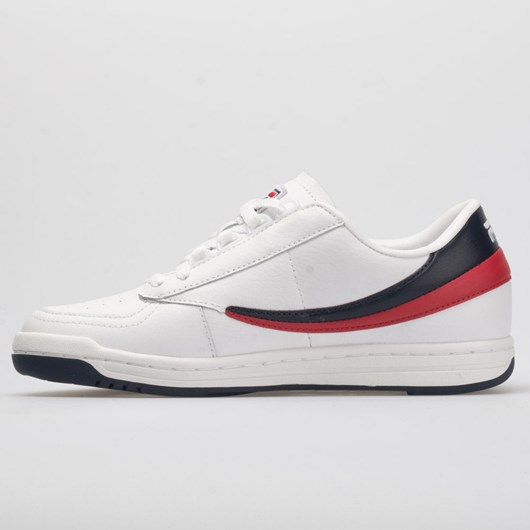 White / Fila Navy / Fila Red Orthofeet Fila Original Tennis Men's Lifestyle Sneakers | YDAGR2318