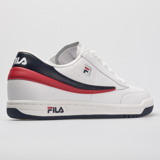 White / Fila Navy / Fila Red Orthofeet Fila Original Tennis Men's Lifestyle Sneakers | YDAGR2318