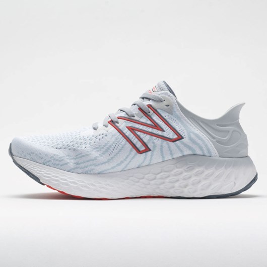 White / Ghost Pepper Orthofeet New Balance Fresh Foam 1080v11 Men's Running Shoes | APFDL4873