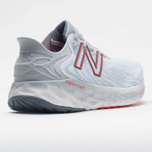 White / Ghost Pepper Orthofeet New Balance Fresh Foam 1080v11 Men's Running Shoes | APFDL4873