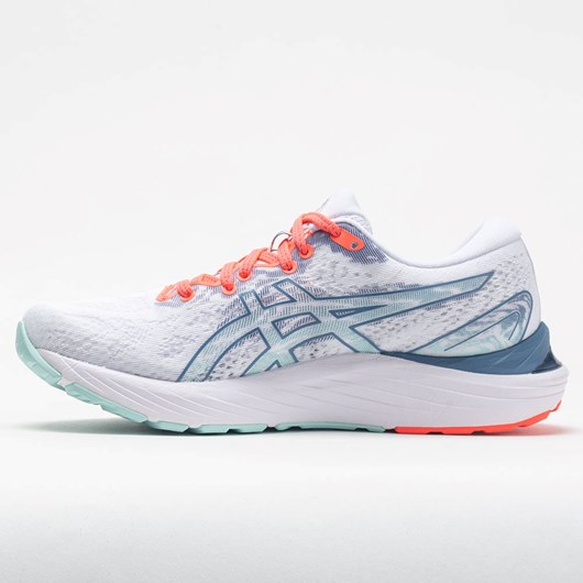 White / Gray Floss Orthofeet ASICS GEL-Cumulus 23 Women's Running Shoes | WMPJV9685