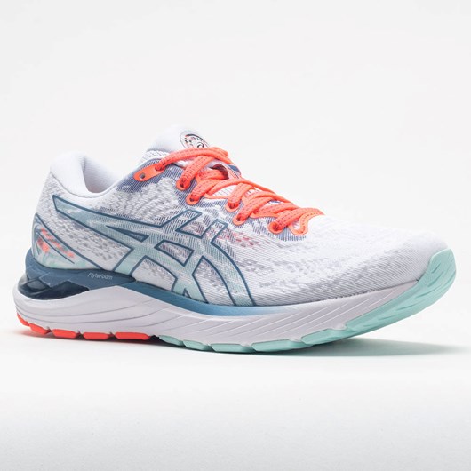 White / Gray Floss Orthofeet ASICS GEL-Cumulus 23 Women's Running Shoes | WMPJV9685