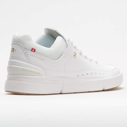 White / Gum Orthofeet On The Roger Centre Court Women's Lifestyle Sneakers | GESHC8423