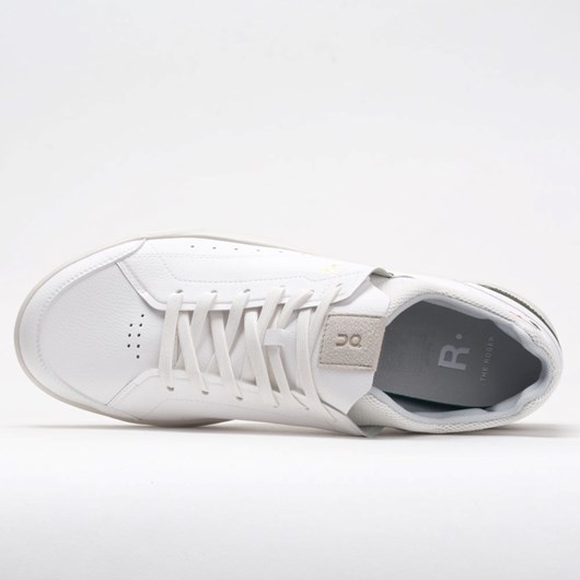 White / Jungle Orthofeet On The Roger Centre Court Men's Lifestyle Sneakers | MNFBI6481