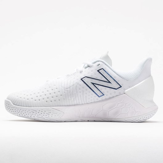 White / Laser Blue Orthofeet New Balance Fresh Foam Lav X v2 Women's Tennis Shoes | ENLBK6859