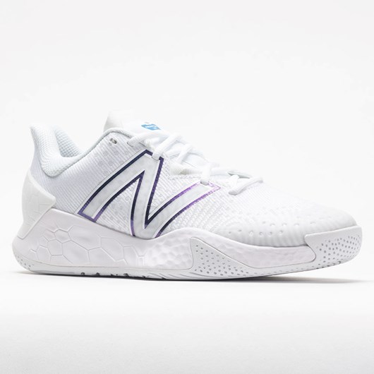 White / Laser Blue Orthofeet New Balance Fresh Foam Lav X v2 Women's Tennis Shoes | ENLBK6859