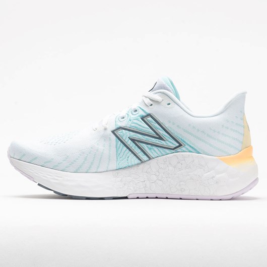 White / Light Mango Orthofeet New Balance Fresh Foam Vongo v5 Women's Running Shoes | ADQRT0876