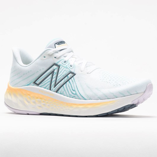 White / Light Mango Orthofeet New Balance Fresh Foam Vongo v5 Women's Running Shoes | ADQRT0876