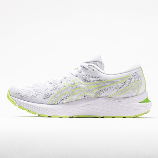 White / Lime Green Orthofeet ASICS GEL-Cumulus 23 Women's Running Shoes | PDFNQ7012