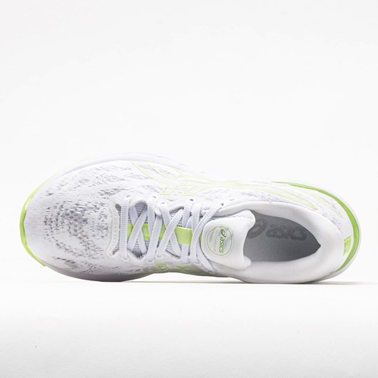 White / Lime Green Orthofeet ASICS GEL-Cumulus 23 Women's Running Shoes | PDFNQ7012